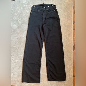 Rag & Bone “Logan” Wide Leg Jeans